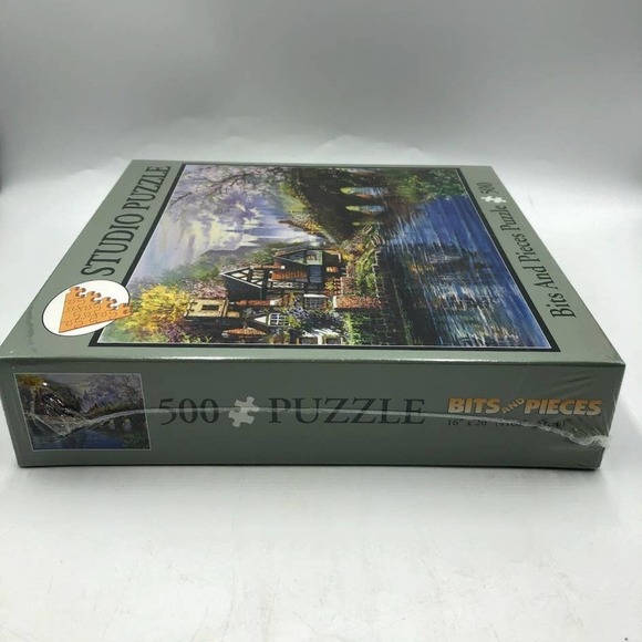 Bits and Pieces Studio Puzzle Set of 2 NIB - Picture 9 of 15